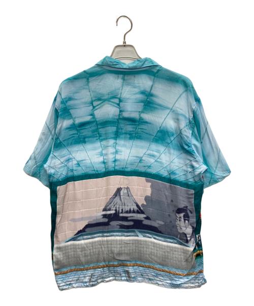 WIND AND SEA（ウィンダンシー）WIND AND SEA (ウィンダンシー) SF II オープンカラーシャツ スカイブルー サイズ:SIZE Lの古着・服飾アイテム