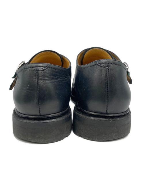 PARABOOT（パラブーツ）PARABOOT (パラブーツ) POEダブルモンクレザーシューズ ブラック サイズ:SIZE 9の古着・服飾アイテム