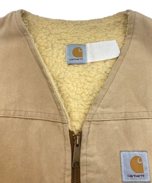 CarHartt（カーハート）CarHartt (カーハート) ダックベスト ブラウン サイズ:不明の古着・服飾アイテム