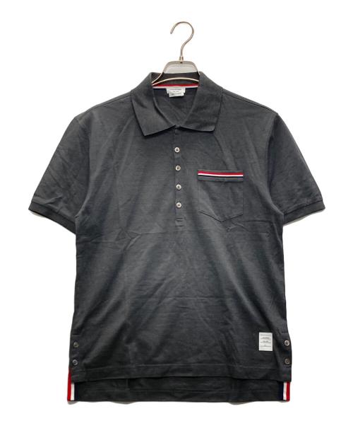 Thom Browne（トムブラウン）Thom Browne (トムブラウン) ポロシャツ グレー サイズ:SIZE 2の古着・服飾アイテム