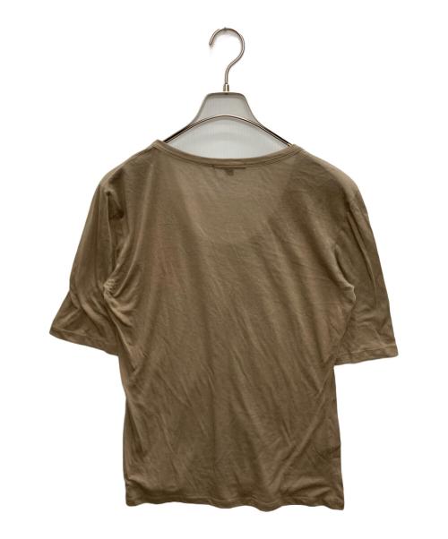 HELMUT LANG（ヘルムートラング）HELMUT LANG (ヘルムートラング) 半袖カットソー ブラウン サイズ:SIZE 46の古着・服飾アイテム
