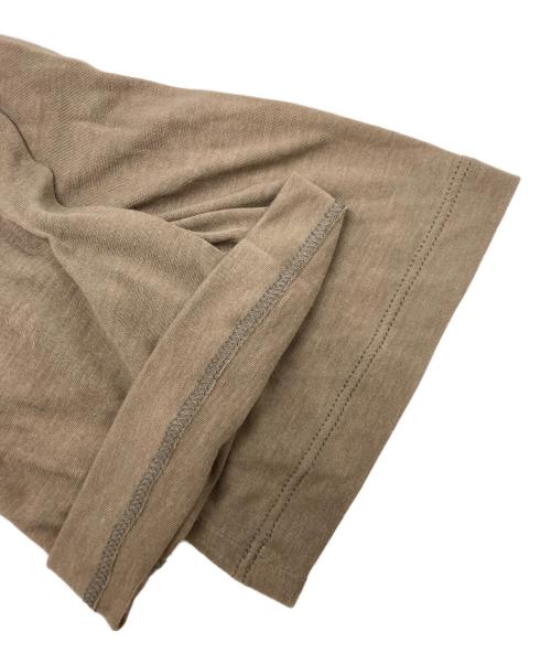 HELMUT LANG（ヘルムートラング）HELMUT LANG (ヘルムートラング) 半袖カットソー ブラウン サイズ:SIZE 46の古着・服飾アイテム