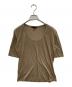 HELMUT LANG（ヘルムートラング）の古着「半袖カットソー」｜ブラウン