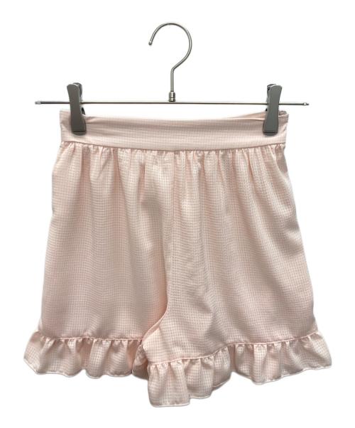 MISTREASS（ミストレアス）MISTREASS (ミストレアス) Frill Gather Top & Culotte Set ピンク サイズ:SIZE Freeの古着・服飾アイテム