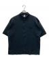 CFCL（シーエフシーエル）の古着「TC MILAN RIB SHORT SLEEVE SHIRT」｜ブラック
