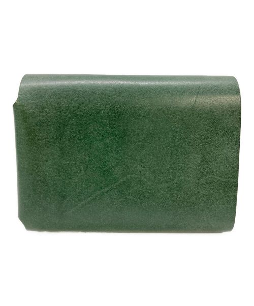 FABRIK（ファブリック）FABRIK (ファブリック) 3つ折り財布 グリーンの古着・服飾アイテム