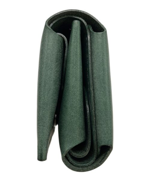 FABRIK（ファブリック）FABRIK (ファブリック) 3つ折り財布 グリーンの古着・服飾アイテム
