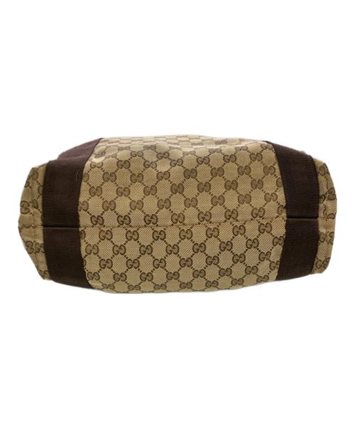 GUCCI（グッチ）GUCCI (グッチ) キャンバストートバッグ ベージュの古着・服飾アイテム