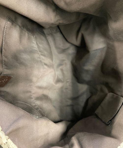 GUCCI（グッチ）GUCCI (グッチ) キャンバストートバッグ ベージュの古着・服飾アイテム