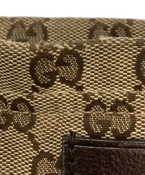 GUCCI（グッチ）GUCCI (グッチ) キャンバストートバッグ ベージュの古着・服飾アイテム