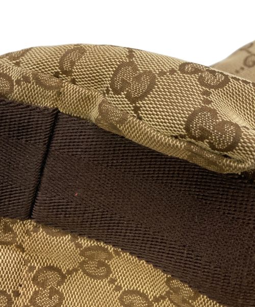 GUCCI（グッチ）GUCCI (グッチ) キャンバストートバッグ ベージュの古着・服飾アイテム