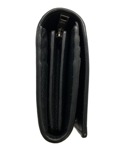 Saint Laurent Paris（サンローランパリ）Saint Laurent Paris (サンローランパリ) 長財布 ブラックの古着・服飾アイテム