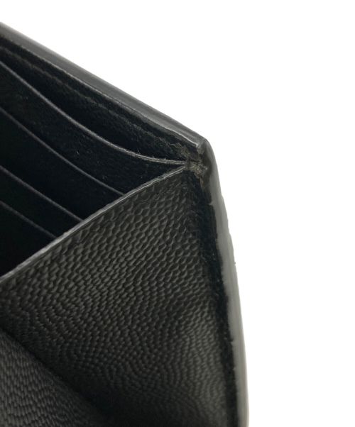Saint Laurent Paris（サンローランパリ）Saint Laurent Paris (サンローランパリ) 長財布 ブラックの古着・服飾アイテム