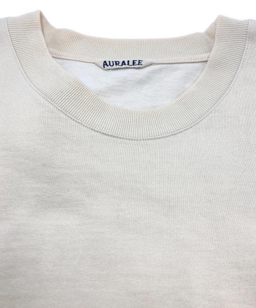 AURALEE（オーラリー）AURALEE (オーラリー) スタンドアップTシャツ ベージュ サイズ:SIZE 5の古着・服飾アイテム