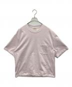 AURALEEオーラリー）の古着「スタンドアップ Tシャツ」｜ピンク