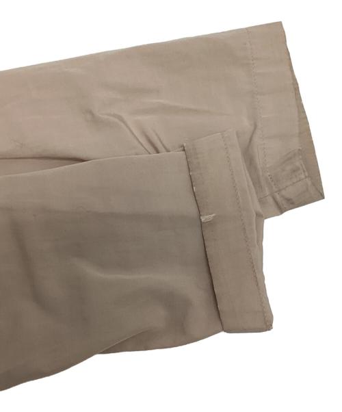 DRIES VAN NOTEN（ドリスヴァンノッテン）DRIES VAN NOTEN (ドリスヴァンノッテン) ノーカラージャケット ベージュ サイズ:SIZE 38の古着・服飾アイテム