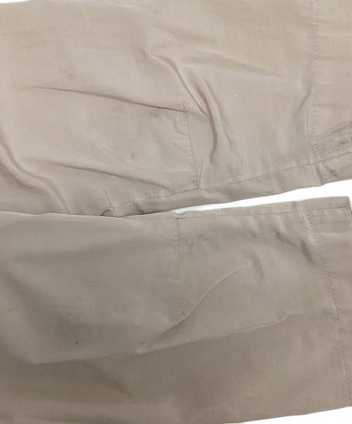 DRIES VAN NOTEN（ドリスヴァンノッテン）DRIES VAN NOTEN (ドリスヴァンノッテン) ノーカラージャケット ベージュ サイズ:SIZE 38の古着・服飾アイテム