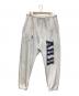 中古・古着 mocT (モクティ) AH.H (エーエイチエイチ) リバースブルスウェットパンツ グレー サイズ:SIZE 2XL：6000円