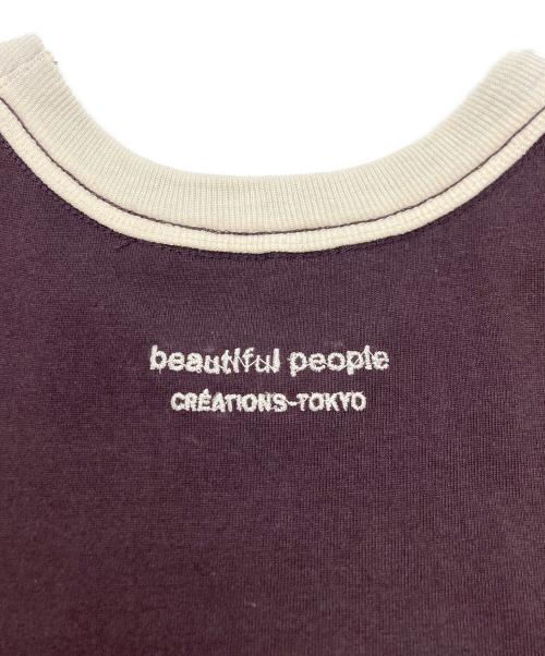 beautiful people（ビューティフルピープル）beautiful people (ビューティフルピープル) ジャージー タンクトップドレス ブラウン サイズ:SIZE 34の古着・服飾アイテム