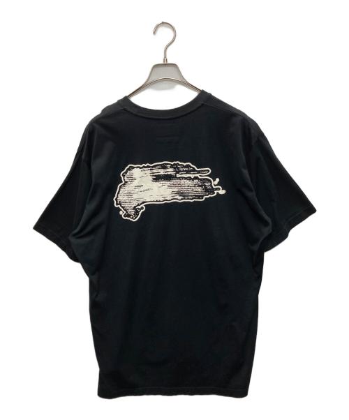 Y-3（ワイスリー）Y-3 (ワイスリー) ブラッシュロゴ オーバーサイズ グラフィックTシャツ ブラック サイズ:SIZE Mの古着・服飾アイテム