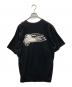 Y-3 (ワイスリー) ブラッシュロゴ オーバーサイズ グラフィックTシャツ ブラック サイズ:SIZE M：7000円