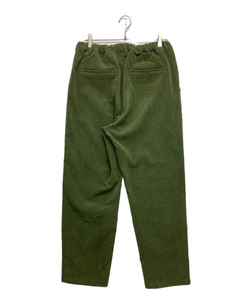 FreshService（フレッシュサービス）FreshService (フレッシュサービス) SOLOTEX CORDUROY TAPERED TROUSERS オリーブ サイズ:SIZE Mの古着・服飾アイテム