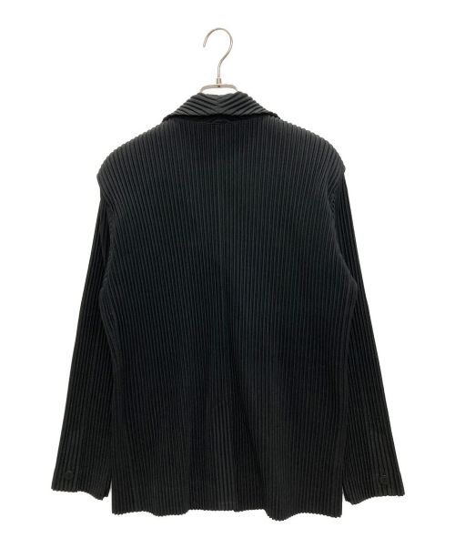 HOMME PLISSE ISSEY MIYAKE（オム プリッセ イッセイ ミヤケ）HOMME PLISSE ISSEY MIYAKE (オムプリッセ イッセイ ミヤケ) TAILORED PLEATS 1 ブラック サイズ:SIZE 2の古着・服飾アイテム