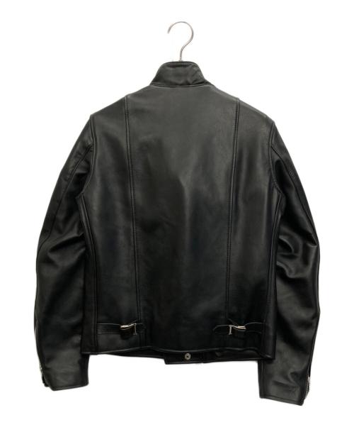 JAMES GROSE（ジェームスグロース）JAMES GROSE (ジェームスグロース) リカルド ライダーズジャケット ブラック サイズ:SIZE 8の古着・服飾アイテム