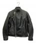JAMES GROSE (ジェームスグロース) リカルド ライダーズジャケット ブラック サイズ:SIZE 8：37000円