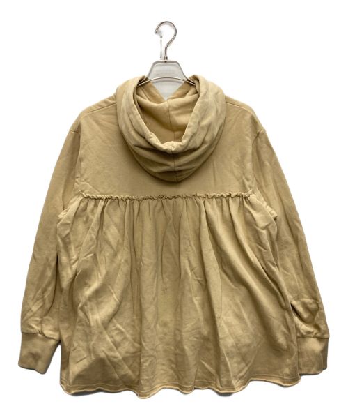 UNDERCOVER（アンダーカバー）UNDERCOVER (アンダーカバー) バックギャザーパーカー ベージュ サイズ:SIZE 2の古着・服飾アイテム
