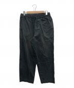 DESCENDANTディセンダント）の古着「SHORE STRIPE PANTS」｜グレー