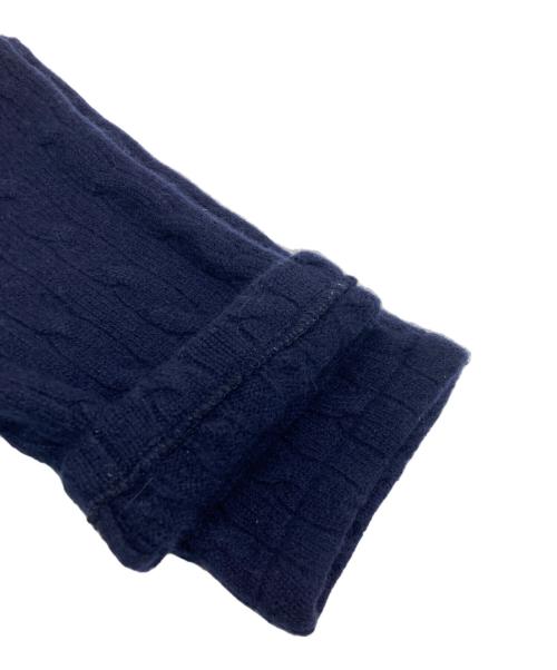 POLO RALPH LAUREN（ポロ・ラルフローレン）POLO RALPH LAUREN (ポロ・ラルフローレン) カシミヤS/Sニット ネイビー サイズ:SIZE Mの古着・服飾アイテム
