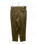 MARKAWARE (マーカウェア) PEGTOP EASY TROUSERS HEMP カーキ サイズ:SIZE 4：8000円