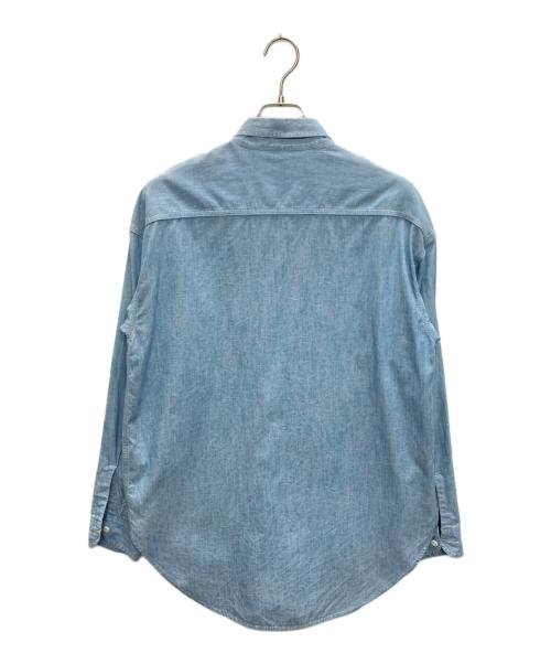 Americana（アメリカーナ）Americana (アメリカーナ) シャンブレーワークシャツ インディゴ サイズ:表記無の古着・服飾アイテム