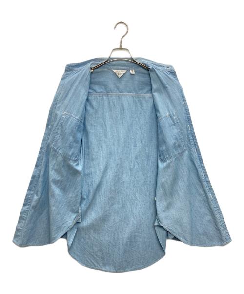 Americana（アメリカーナ）Americana (アメリカーナ) シャンブレーワークシャツ インディゴ サイズ:表記無の古着・服飾アイテム