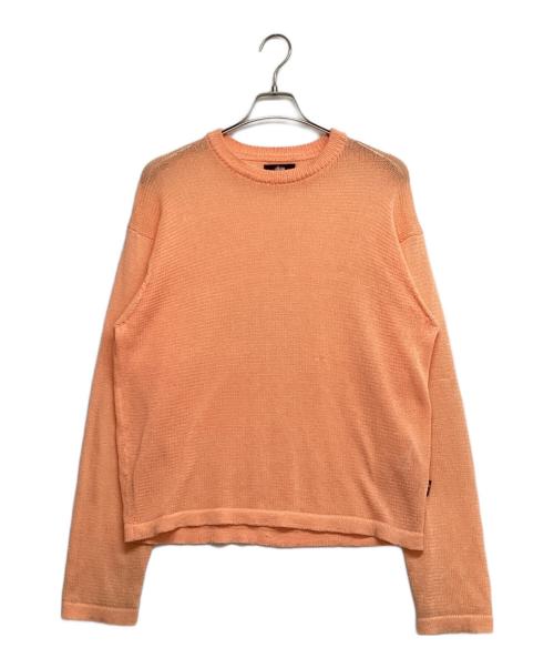 stussy（ステューシー）stussy (ステューシー) Light Sensitive Sweater オレンジ サイズ:SIZE Mの古着・服飾アイテム