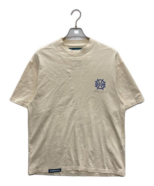 NAMESAKE（ネイムセイク）NAMESAKE (ネイムセイク) 半袖カットソー ベージュ サイズ:SIZE XSの古着・服飾アイテム