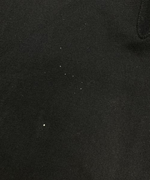 AURALEE（オーラリー）AURALEE (オーラリー) SUPER HIGH GAUGE COTTON KNIT POLO SHIRT ブラック サイズ:SIZE 3の古着・服飾アイテム