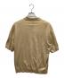 AURALEE (オーラリー) SUPER HIGH GAUGE COTTON KNIT POLO SHIRT ベージュ サイズ:3：10000円