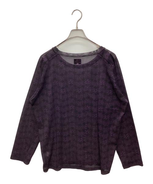 Needles（ニードルズ）Needles (ニードルズ) 総柄カットソー ブラック サイズ:SIZE Lの古着・服飾アイテム