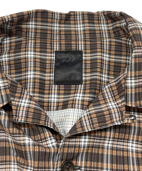 DAIWA PIER39（ダイワ ピア39）DAIWA PIER39 (ダイワ ピア39) Tech New Anglers Open Collar Shirts L/S　/　テック ニュー アングラ―ズ オープンカラーシャツ イエロー サイズ:SIZE Sの古着・服飾アイテム