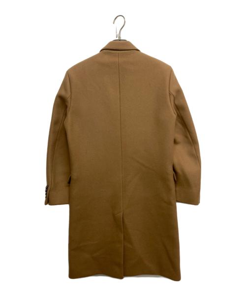 Acne studios（アクネ ストゥディオス）ACNE STUDIOS (アクネ ストゥディオス) チェスターコート ブラウン サイズ:SIZE　44の古着・服飾アイテム