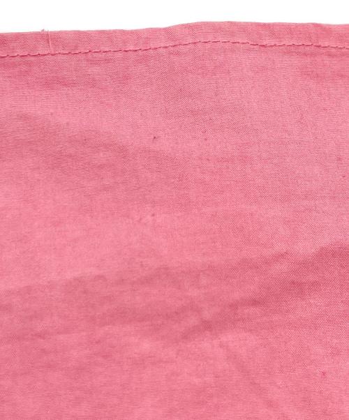 BALENCIAGA（バレンシアガ）BALENCIAGA (バレンシアガ) バックロゴ オーバーサイズ ボタンダウン シャツ ピンク サイズ:SIZE 37の古着・服飾アイテム