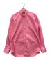 BALENCIAGA（バレンシアガ）の古着「バックロゴ オーバーサイズ ボタンダウン シャツ」｜ピンク