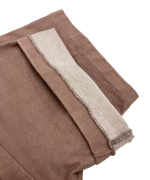 AURALEE（オーラリー）AURALEE (オーラリー) STAND-UP TEE ベージュ サイズ:3の古着・服飾アイテム