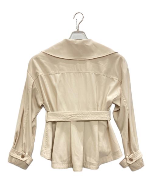 HER LIP TO（ハーリップトゥ）HER LIP TO (ハーリップトゥ) Everyday Belted Trench Jacket ベージュ サイズ:SIZE Sの古着・服飾アイテム