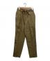 MARKAWARE（マーカウェア）の古着「PEGTOP EASY TROUSERS HEMP」｜カーキ