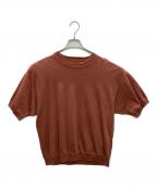 MARKAWAREマーカウェア）の古着「ONE SIDE RAGLAN SWEAT SHIRT」｜ブラウン