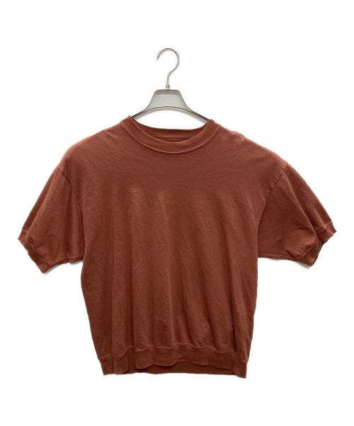 MARKAWARE（マーカウェア）MARKAWARE (マーカウェア) ONE SIDE RAGLAN SWEAT SHIRT ブラウン サイズ:2の古着・服飾アイテム