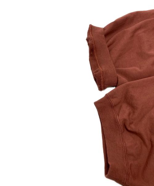 MARKAWARE（マーカウェア）MARKAWARE (マーカウェア) ONE SIDE RAGLAN SWEAT SHIRT ブラウン サイズ:2の古着・服飾アイテム